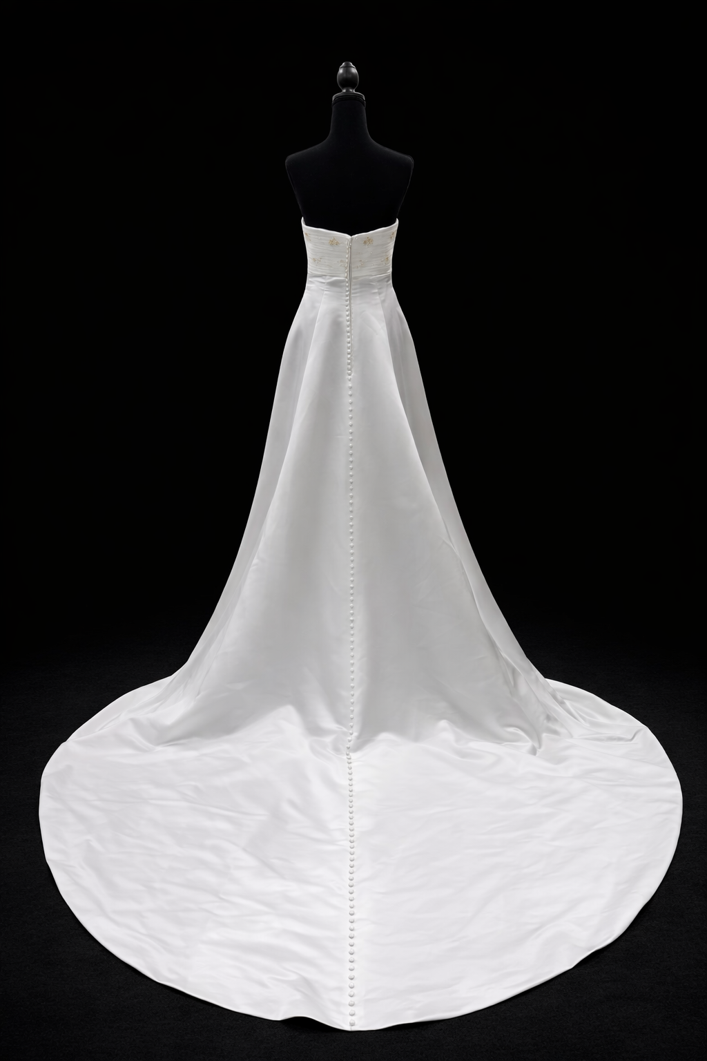 Atelier Diagonal – Elegant drapert brudekjole