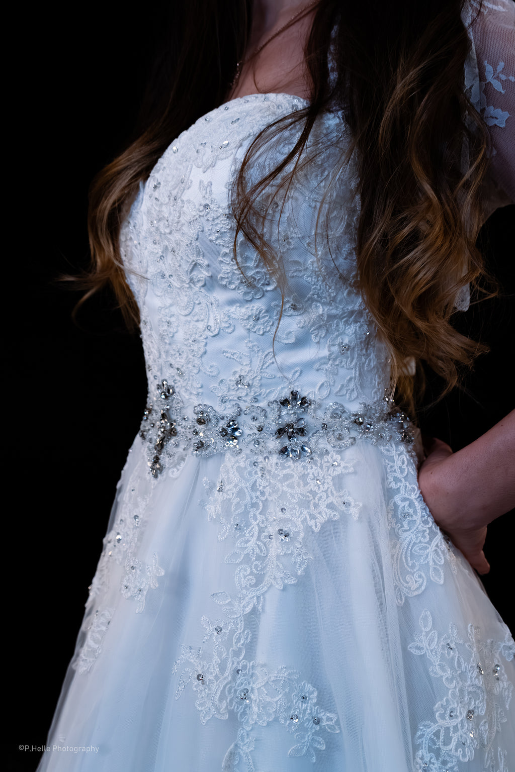 Maggie Sottero Brudekjole – Drømmende Romantikk med Glitrende BlondeDetaler